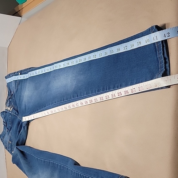 Kalowa Size 7 Skinny High Waist 4 Button Jeans / Jeggings.  Excellent Condition - Picture 7 of 13